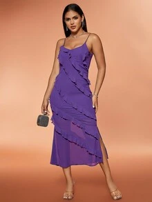 D&M Kleid - Violett - Übersicht 7