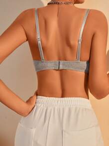 Shein Underwear&Sleepwear Basics 3 pièces Soutien-gorge Unicolore À Armature