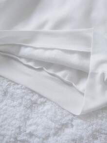 SHEIN EZwear 女性運動衫 - 白色 - 查看 3