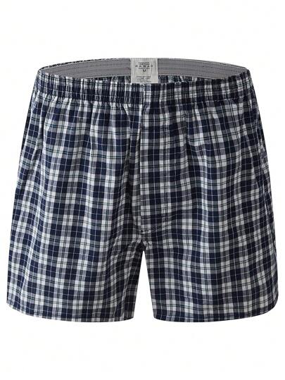 Knapp Pläd Boxers för Män