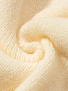 Lunelith SHEIN Lunessa Button Front Ribbed Knit Sweater Dress