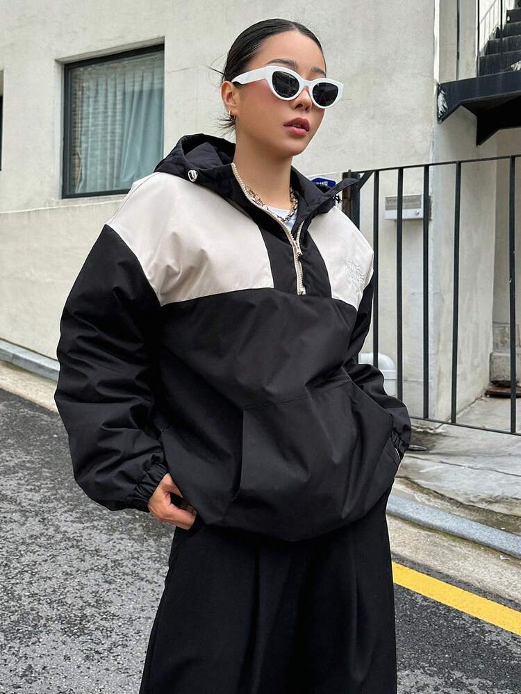 Women's Patchwork Padded Coat