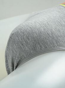 Men 4pack Contrast Tape Waist Brief - Multicolor - View 3