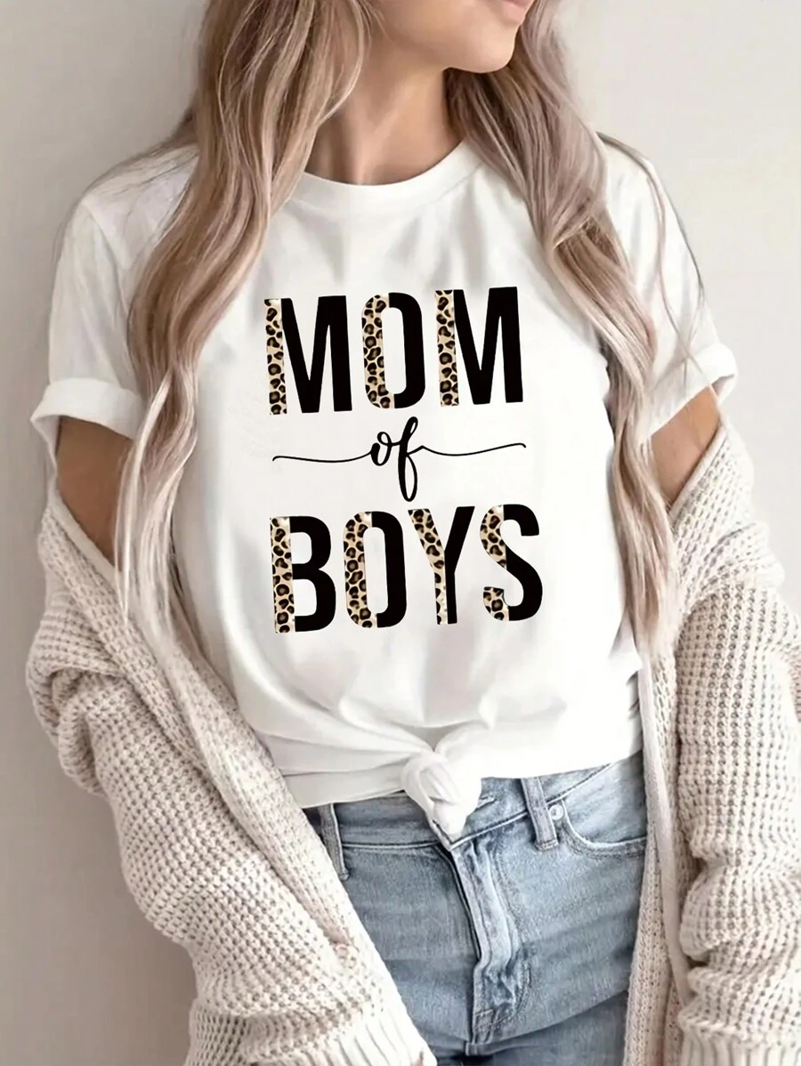 SHEIN EZwear Letter Graphic Cut Out Raglan Sleeve Tee - White - View 1