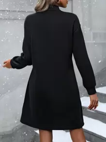 Chiquease 万圣节南瓜和字母印花女式运动衫