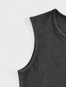 Men 4pcs Solid Thermal Underwear Vest - Multicolor - View 10