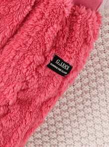 女嬰素色背心上衣和褲子&開門襟外套