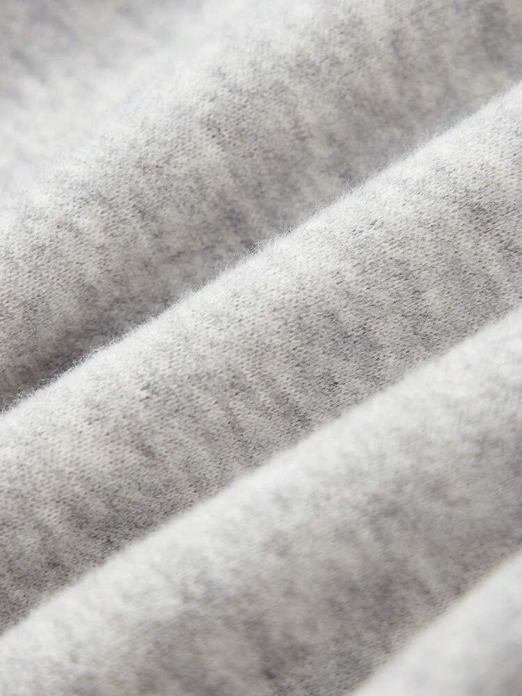 Baby Boy Letter Graphic Raglan Sleeve Hoodie & Sweatpants