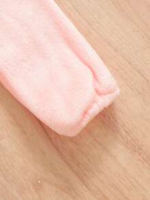 Bebé niña Body teddy conejo con bordado con capucha - Multicolor - Ver 3