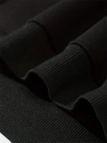 男士熊和字母圖案運動衫