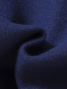 SHEIN Mantel Bayi Perempuan - Biru - View 3