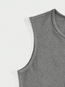 Men 4pcs Solid Thermal Underwear Vest - Multicolor - View 15