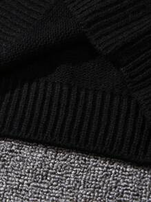 Tween Boy Striped Pattern Sweater - Multicolor - View 4