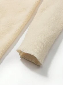 Lunelith SHEIN Lunessa Button Front Ribbed Knit Sweater Dress