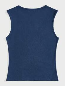 Men 4pcs Solid Thermal Underwear Vest - Multicolor - View 14