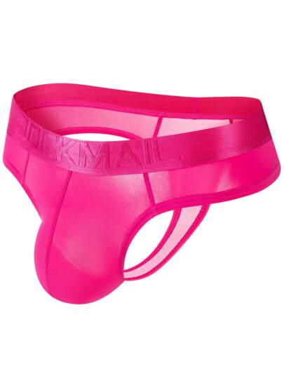 Men Letter Graphic Jockstrap Sexy Underwear