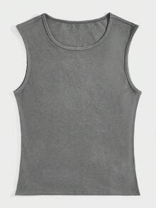 Men 4pcs Solid Thermal Underwear Vest - Multicolor - View 13