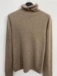 Women'S Cowl Neck Sweater - Camel - View 6