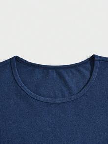 Men 4pcs Solid Thermal Underwear Vest - Multicolor - View 6