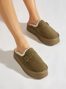 Của phụ nữ Giày phẳng - màu xanh lá - Xem 4