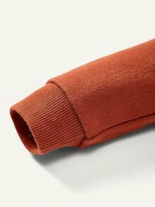 Cozy Pixies 男嬰2入組素色加絨內裏連帽衫