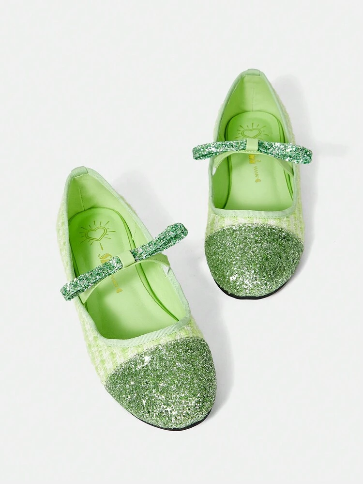 Christmas Flat Round Toe Mary Jane Shoes