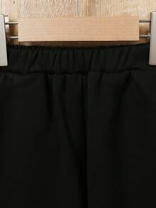 男小童人像圖案連帽衫和運動褲 - 彩色 - 查看 3