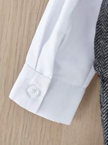 Infant & Toddler Handsome Boys' Formal Suit Set - Grey - View 5