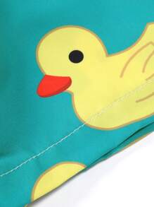 Manfinity Hypemode Men Duck Print Funny Graphic Colorful Shirt Without Tee, For Vacation, , Boyfriend Gift