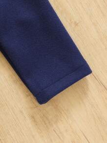 SHEIN Mantel Bayi Perempuan - Biru - View 4