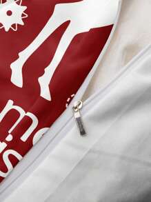 Bộ đồ giường Giáng sinh Bộ chăn ga gối hình con nai tuyết Giáng sinh Bộ chăn ga gối in hình Giáng sinh 3 món Trang trí phòng Giáng sinh Vỏ chăn bông Vỏ chăn sợi nhỏ mềm mại cho bé trai bé gái 2 vỏ gối Không có chăn bông Quà tặng Giáng sinh - Nhiều màu - Xem 5