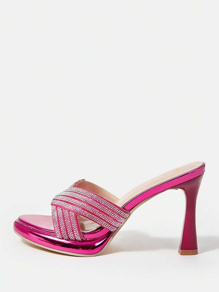 Fashionable Ladies' High Heel Sandals