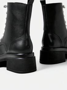 SheIn SXY 1 par Botas de moda - Negro - Ver 4
