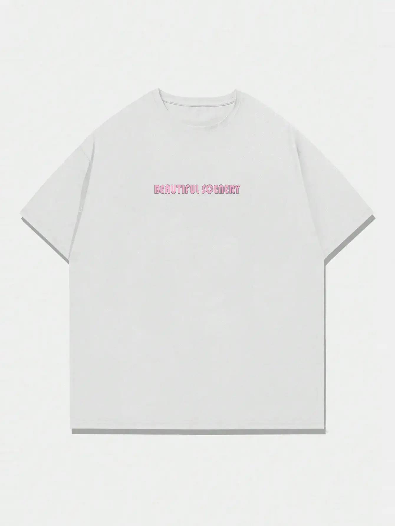 Manfinity RebelGame Men Plus Cactus & Letter Graphic Tee - White - View 2