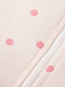 Cozy Pixies 女嬰2入組愛心圖案前紐扣連身褲 - 藕粉色 - 查看 7