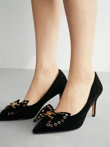 SheIn BIZ Của phụ nữ Giày cao gót - màu đen - Xem 5