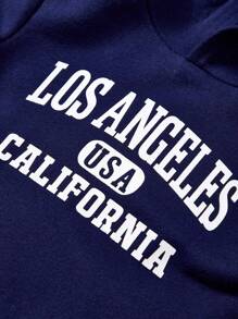 Cozy Pixies Bébé Garçon 2 pièces Sweat-Shirt À Capuche À Lettres