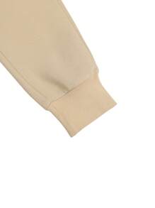 Manfinity Homme Men Flap Pocket Drawstring Waist Sweatpants Plain Street Wear Cargo Sweatpants, For Husband, Boyfriend Gifts - Beige - View 5