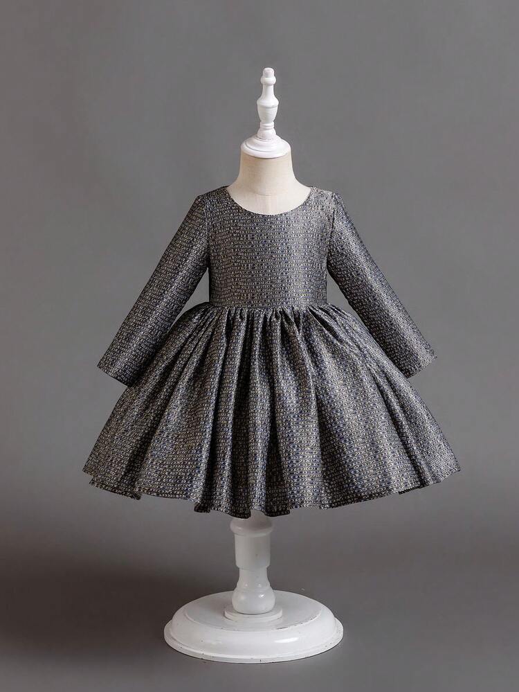 Baby Girl Solid Flare Dress