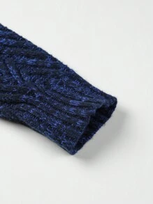 Manfinity Nam Khối màu Áo cao cổ Áo len - Nhiều màu - Xem 3