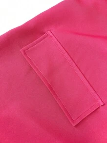 Flirla 大碼西裝領西裝外套和褲子