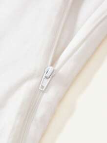 1pc Soft And Comfortable Baby Sleeping Bag With Bow - Red and White - View 6