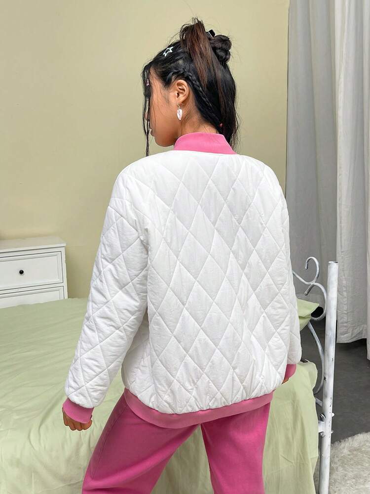 Women's Embroidered Padded Coat