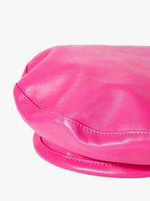 SHEIN ICON Women Minimalist Solid Casual Beret For Daily Life Street - Pink - View 8