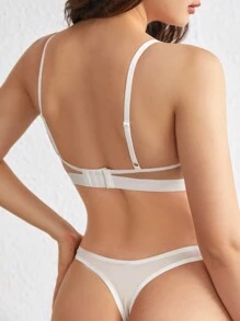 Ocili Leisure Contrast Binding Wireless Bra - Multicolor - View 4