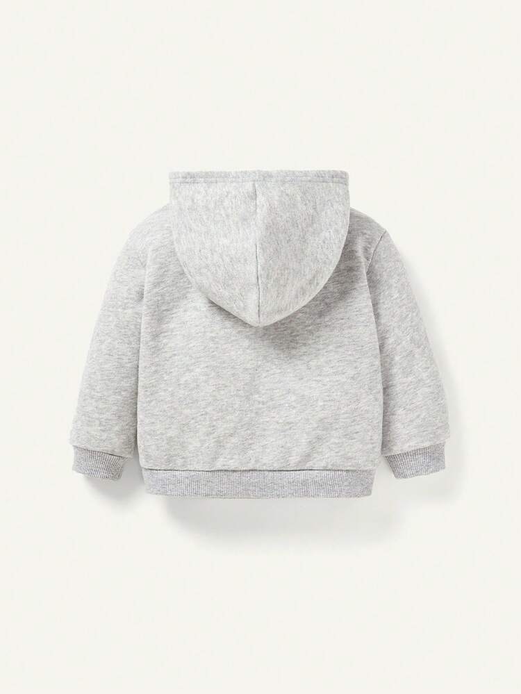 Baby Boy 2pcs Letter Graphic Sweatshirt