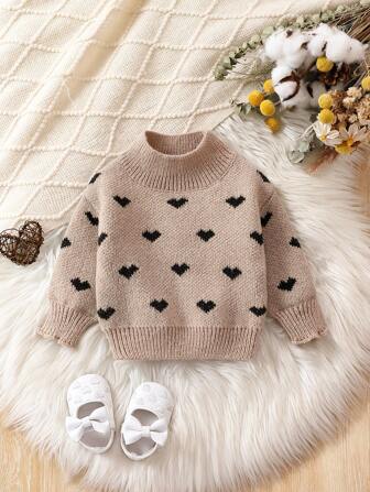 Baby Girls Sweaters SHEIN