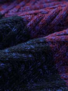 Manfinity Nam Khối màu Áo cao cổ Áo len - Nhiều màu - Xem 7