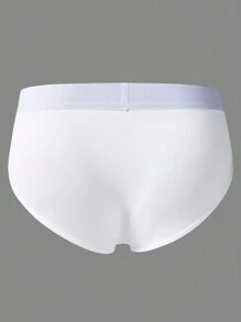 Herren Briefmuster Slip - Weiss - Übersicht 2