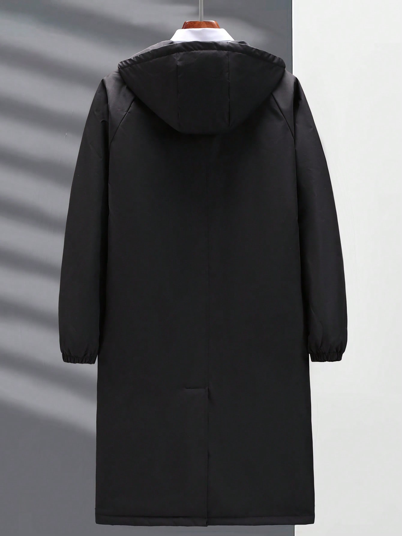 Manfinity Homme معطف رجالي فضفاض مبطن بالحرارة مع...